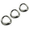MenSteel Cockring en métal Curved Steel